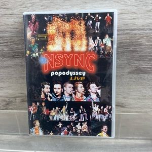 N’Sync - PopOdyssey Live (DVD, 2002) Justin Timberlake JAPANESE EDITION RARE HTF